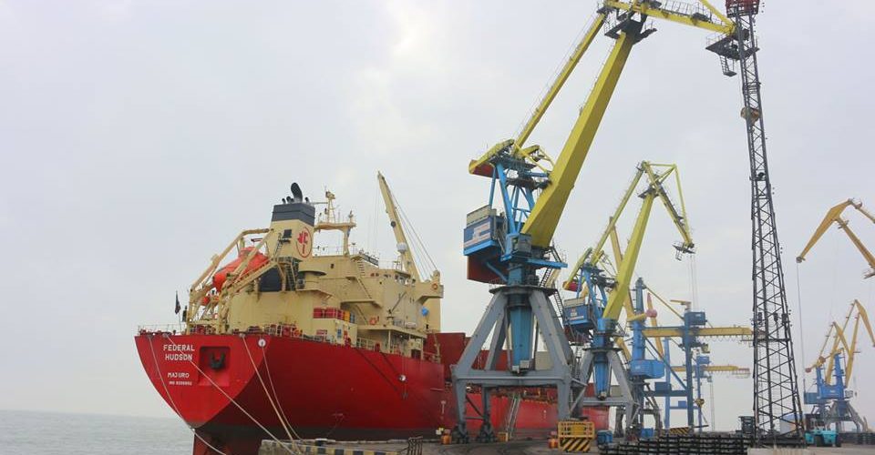 Маріупольський порт в жовтні переробив 623,6 тис. тонн вантажів