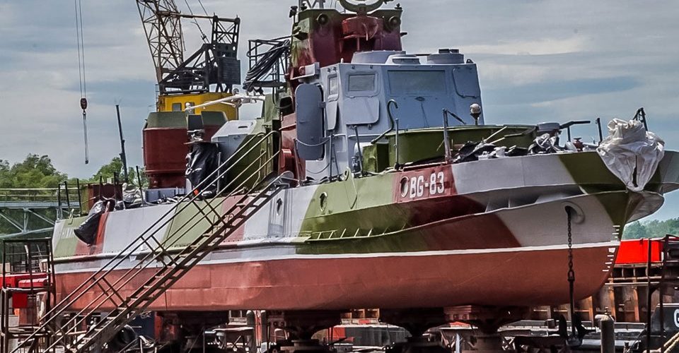 «Дунайсудносервіс» завершив ремонт прикордонного сторожового катера «Ніжин».