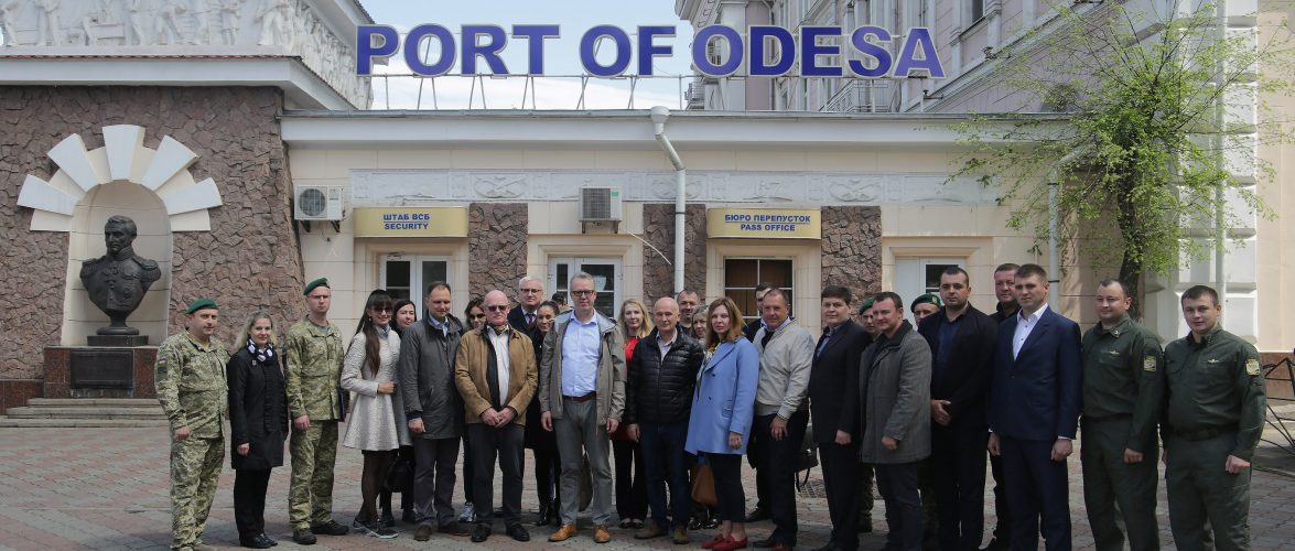 Група радників Європейського Союзу високого рівня та Агенції FRONTEX відвідала Одеський порт