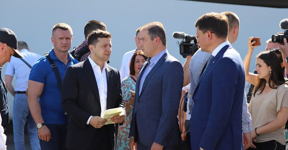 Маріупольський порт відвідав Президент України Володимир Зеленський