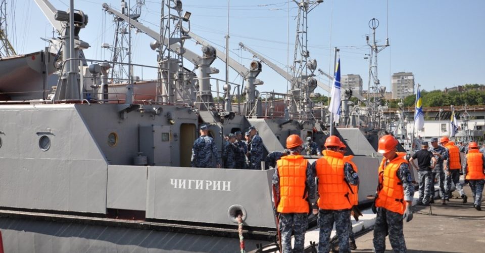 Навчальні катери «Нова Каховка», «Сміла» та «Чигирин» вийшли в море на практику