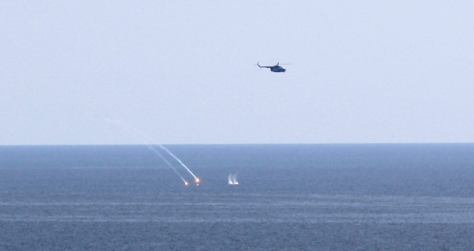 Морська авіація тренувалась знищувати підводні човни в Чорному морі