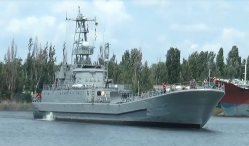 ДК “Юрій Олефіренко” зайшов на плановий ремонт на “Миколаївський суднобудівний завод” (Відео)