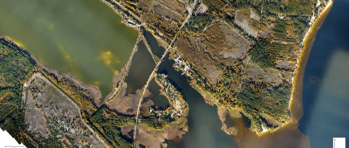 Держгідрографія провела аерофотозйомку берегової лінії Київського водосховища
