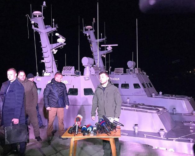 Ніяких умов повернення кораблів немає – Зеленський