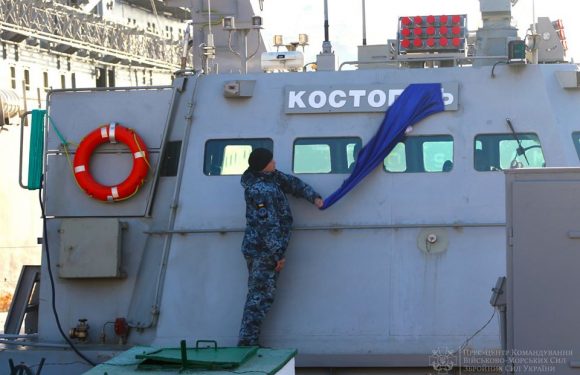 Малий броньований артилерійський катер проекту 58155 отримав назву – «Костопіль» (ФОТO)