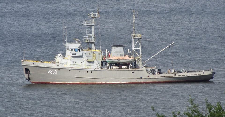 Азовський судоремонтний завод відремонтує морський буксир “Корць” для ВМС