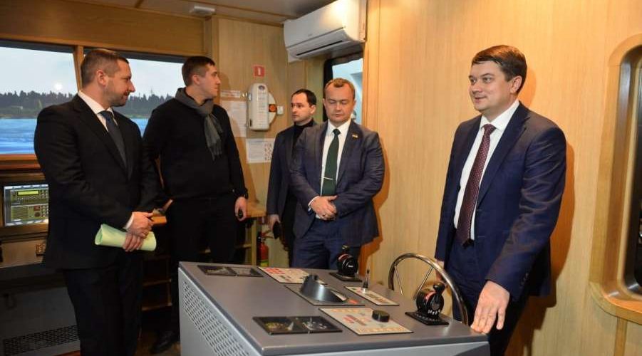 Завтра в Одеській області Дмитро Разумков відвідає «Контейнерний термінал Одеса»