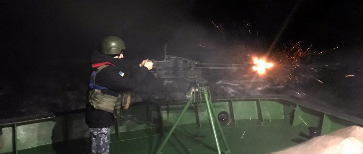 Прикордонники спільно з ВМС відпрацювали спільний вихід в Азовське море та навчальні артилерійські стрільби