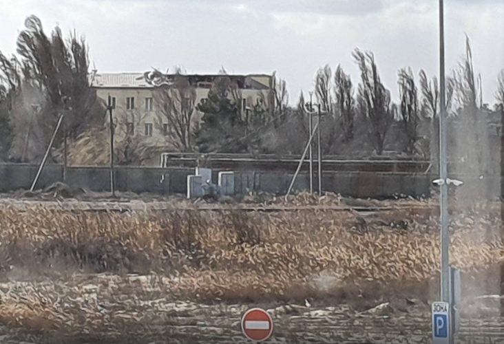 В МСП “Ольвія” під час шторму зірвало дах в одній з будівель (ФОТО)
