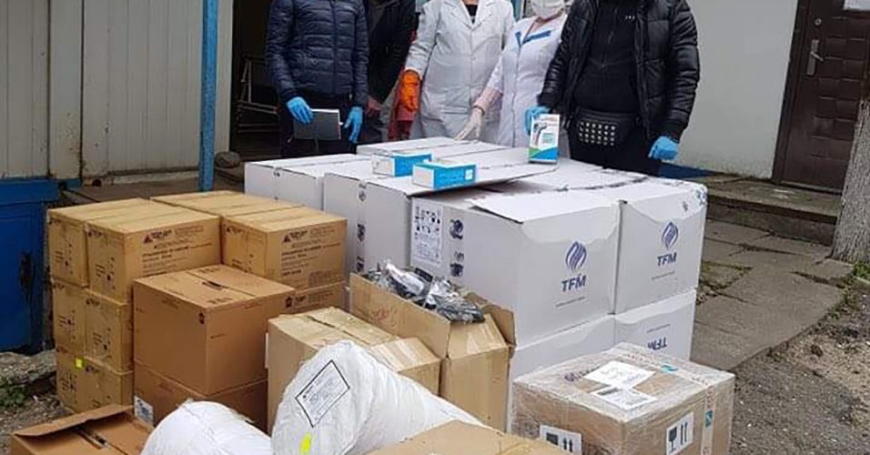 Одеський порт та стивідори допомагають в боротьбі з коронавірусом