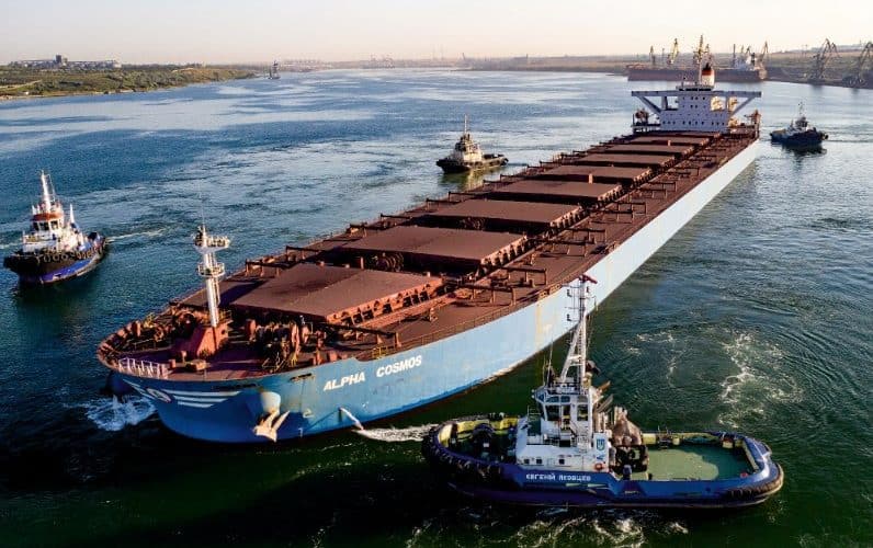 Оператори морського порту Південний обробили 12 млн 437 тис. тонн вантажів