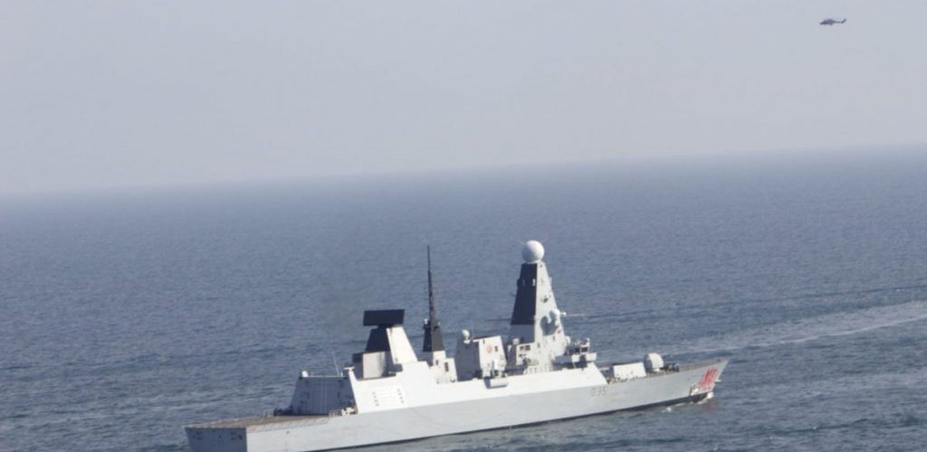 Катери ВМСУ тренувалися з есмінцем Британії