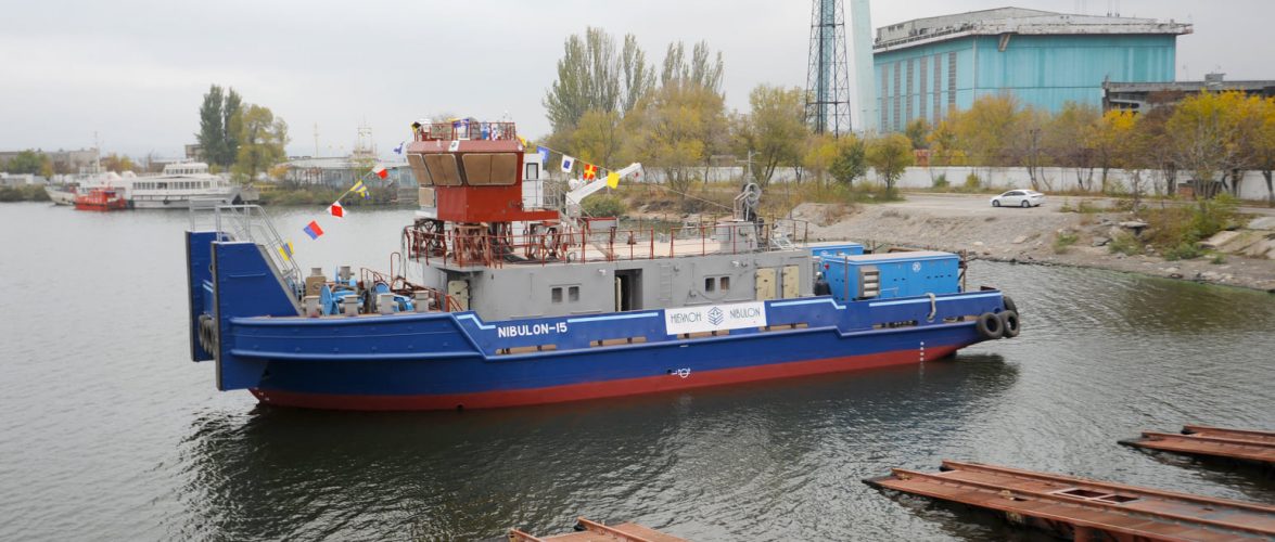 Суднобудівно-Судноремонтний завод Нібулон спустив на воду четвертий буксир проєкту 121М