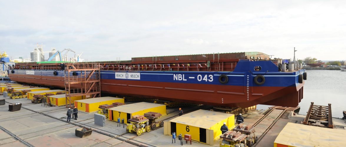 Компанія «НІБУЛОН» спустила на воду несамохідне судно проєкту NBL-91