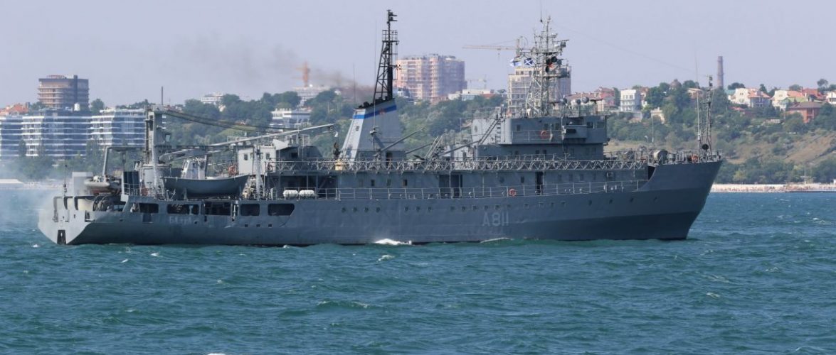 Судно ВМС України «Балта» проходить ходові випробування після докового ремонту