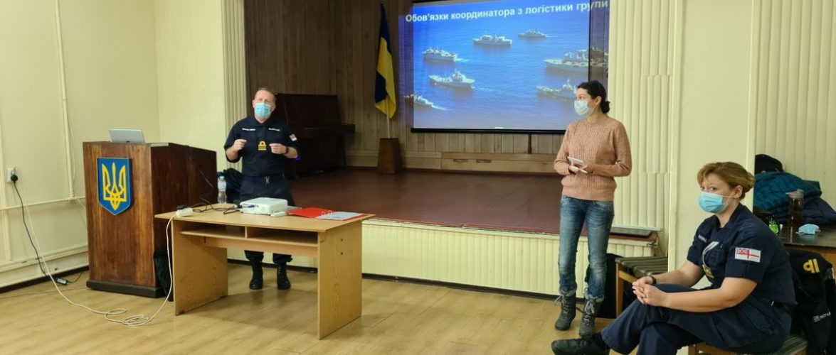 У Військово-Морських Силах України триває Курс планування логістичного забезпечення операцій відповідно до стандартів НАТО