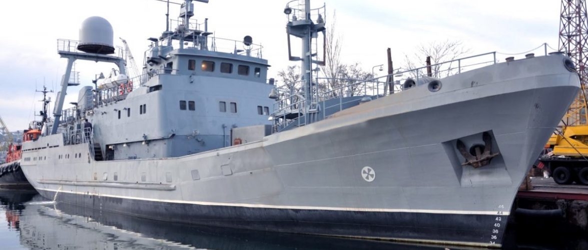 Новозбудований розвідувальний корабель проєкту «Лагуна» вийшов у Чорне море на випробування