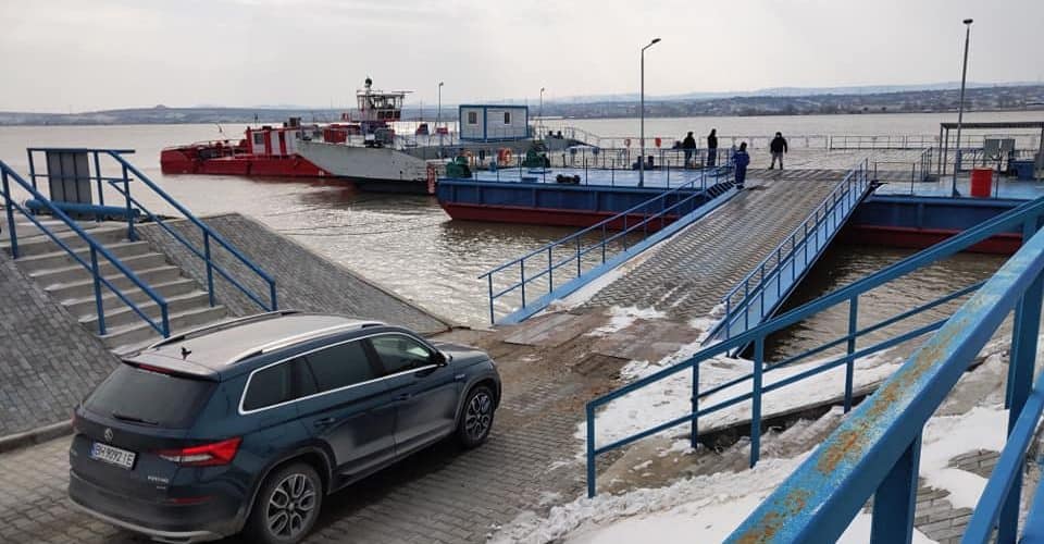 На поромній лінії Орлівка Україна – Ісакча Румунія був здійснений перший ранковий рейс