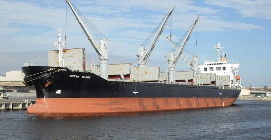 Суховантаж Ocean Glory доставив в Україну близько 350 тонн американського військового спорядження – ЗМІ