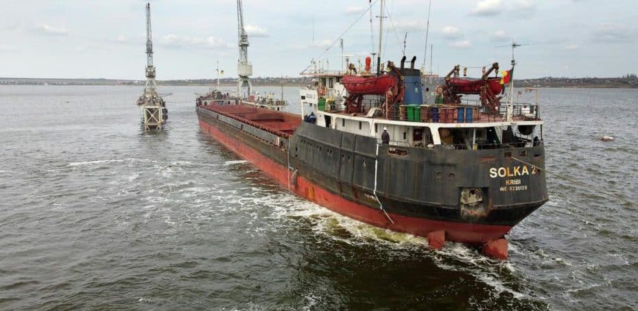 “Океан” прийняв на ремонт судно SOLKA-2