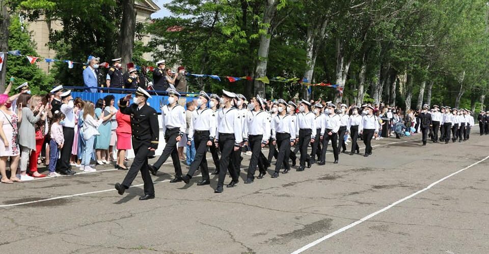 В Одесі проведено урочистий випуск вихованців Військово-морського ліцею імені віце-адмірала Володимира Безкоровайного