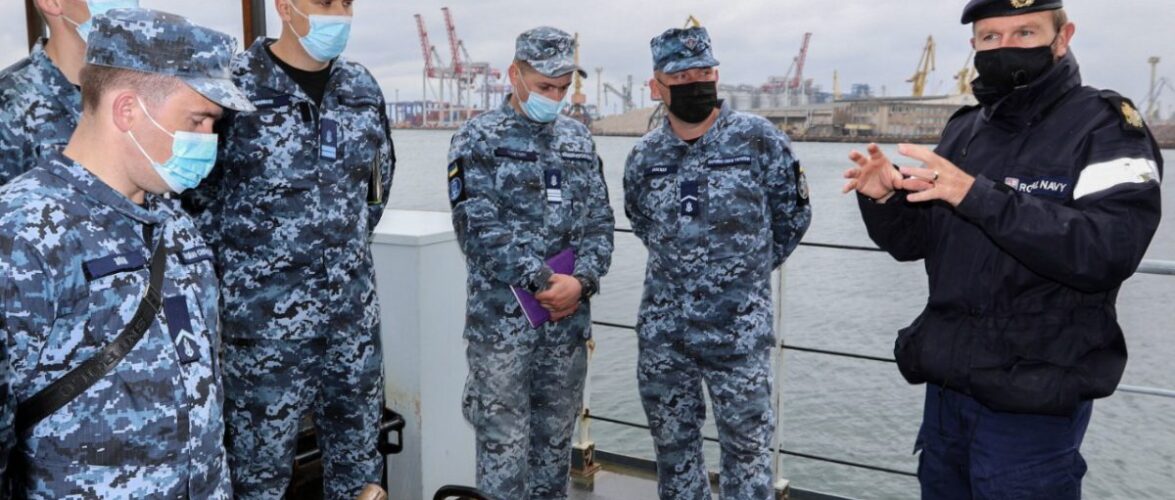 В Одесі триває спільний вишкіл українських та британських військових моряків у межах місії ORBITAL