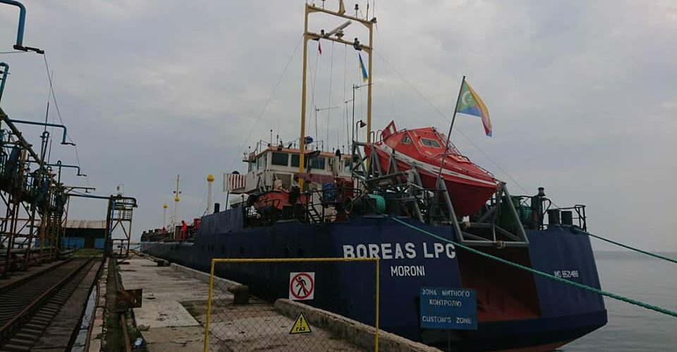 Бердянський порт вперше в історії прийняв LPG-танкер