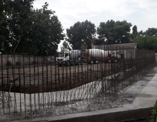 «Агро-Рені» розпочало будівництво нового підлогового складу для зберігання зернових