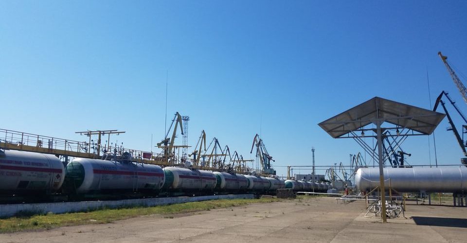 Ренійський морський порт переробив свій перший мільйон від початку року